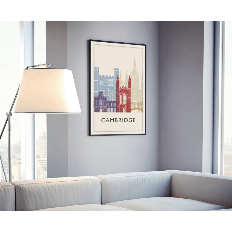 Cambridge - Unframed Painting, 20" W x 30" H x 0.35" D