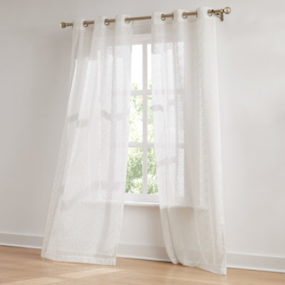 Paire de rideaux transparents Aileen