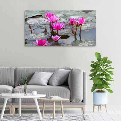 Lotus Flower - Wrapped Canvas Print