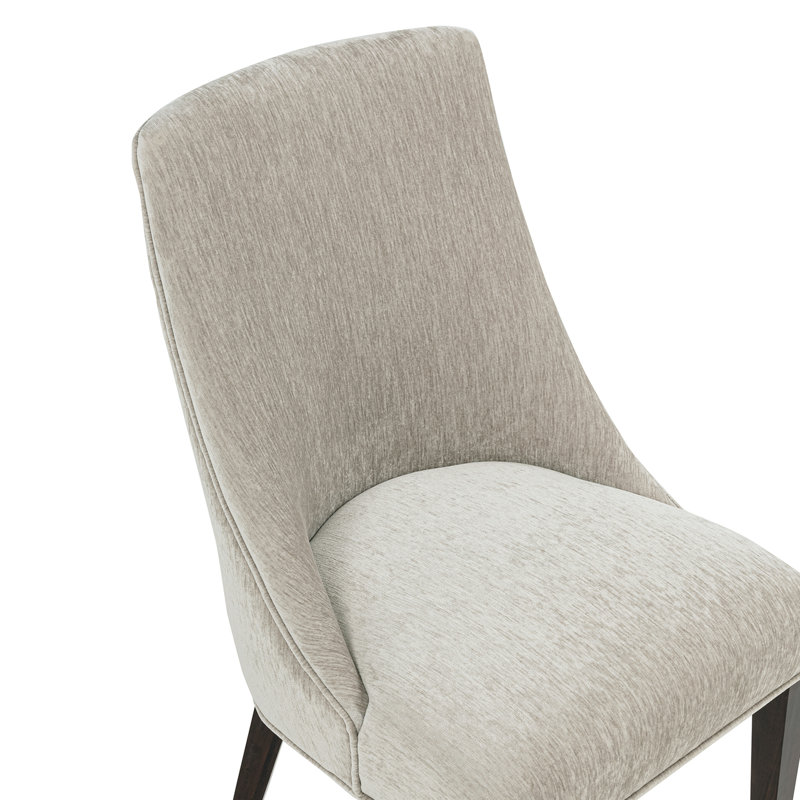 Fauteuil de salle à manger Beever, Taupe, 1