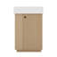 Meuble-lavabo 21,6 po avec lavabo en céramique