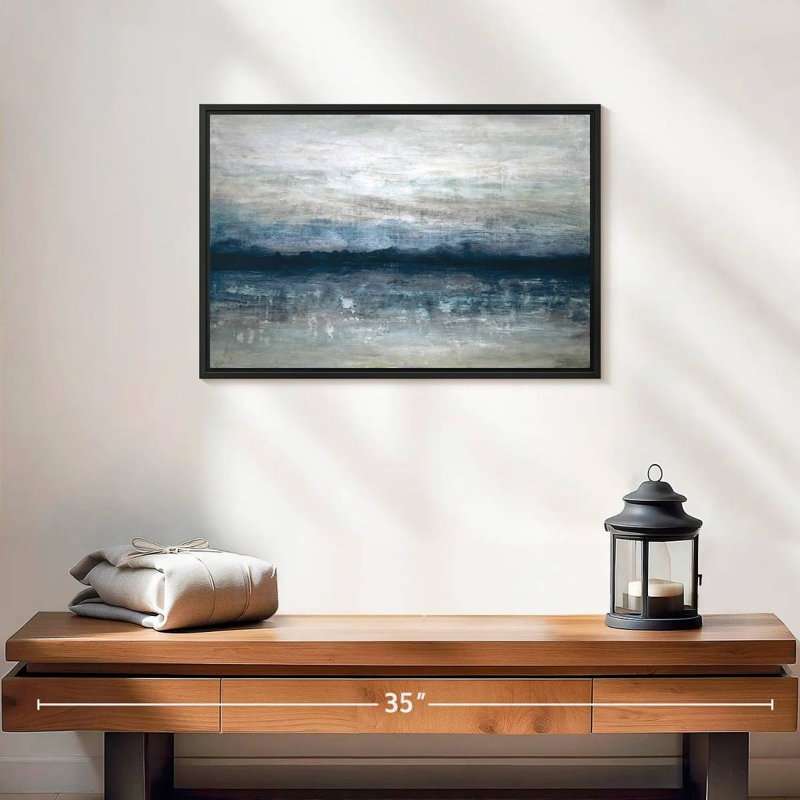 Avery Shimmer Abstract, 13" H x 19" W