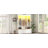 Elegant APP Controlled LED Light Hall Tree With 9 Hooks, Roman Column Design, And 3 Large Cabinets For Entryway Organization-849502957