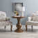 Knight 26” Round Pedestal End Table