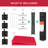 Best Choice Products Easy Setup Pop Up Canopy W/ 1-Button Setup, Wheeled Case, 4 Weight Bags-99315094-99315081