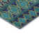 Premium Machine Washable Prisco Teal Rug
