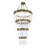 Matrix 30-Light 4-Tier Chandelier - Havana Gold-1137259275