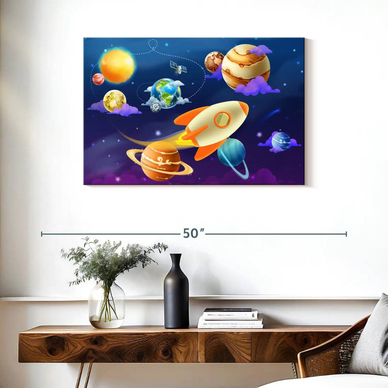 Ashelle Space Nursery, H 24 po x l 36 po