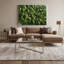 Art mural sur toile botanique vert basilic-1190667067