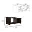 Table basse avec tablette inférieure ouverte-357766814