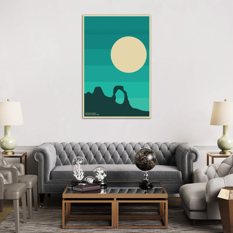 Arches by Jazzberry Blue - Wrapped Canvas Print, 66.04 cm H x 45.72 cm W x 1.91 cm D