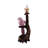 Resin Parrot-On-Branch Taper Candle Holder