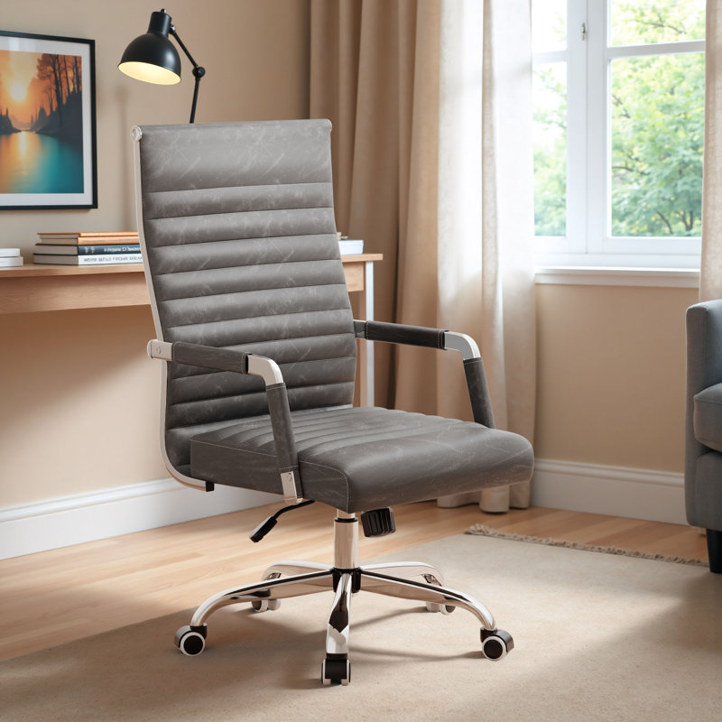Chaise de conférence Wyndid, Gris demi-teinte