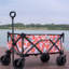 Chariot de jardin utilitaire pliable couleur pliable