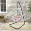 Support de chaise à hauteur réglable 77 "à 93" avec structure en métal robuste pour patio