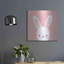 «Cuddly Bunny» par Ann Kelle - reproduction d'art non encadrée sur métal-1135031437