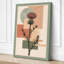 Thistle in Geometry Botanical - Wrapped Canvas-888351218-888351227