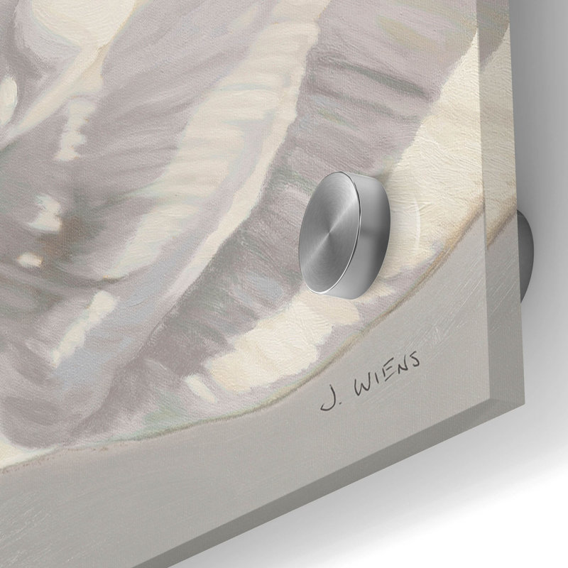 «Morning Glow 1 Neutral» par James Wiens, art mural en verre acrylique, H 36 po x l 36 po x P 0,2 po