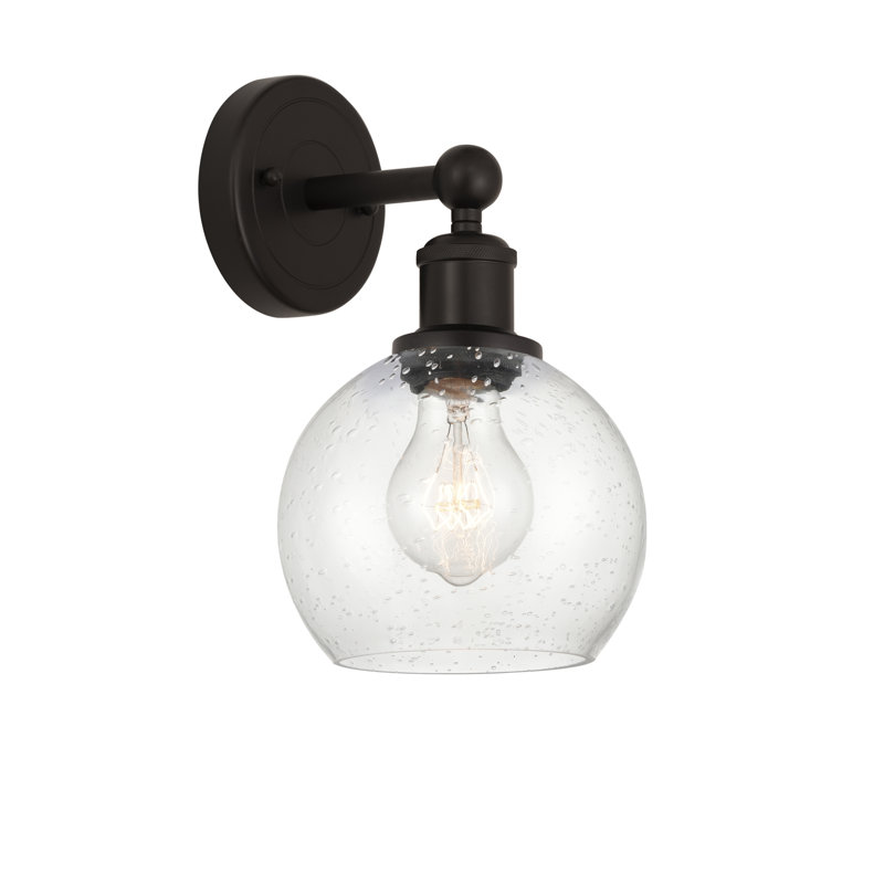 Cheboygan Armed Sconce, Seedy, Oil Rubbed Bronze