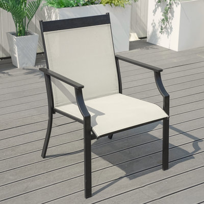 Chaise de salle à manger d'extérieur Rosenell