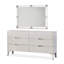 Penthouse Dresser & Mirror Set - Ash Gray