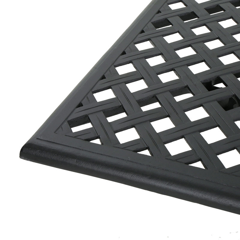Table rectangulaire pour patio, pergola, jardin