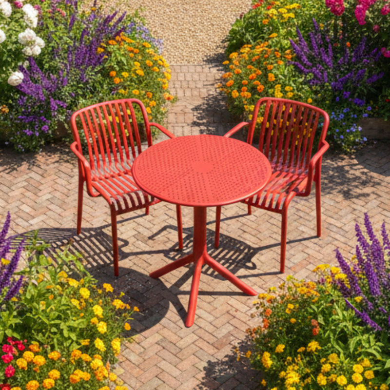 2 - Person Dining Set, Orange