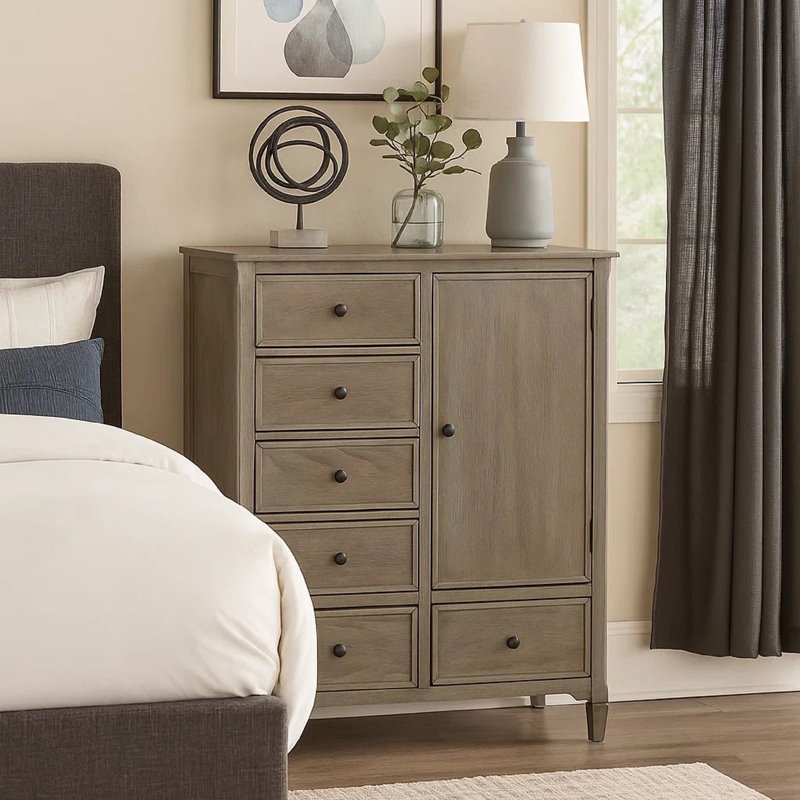 Wayland Solid Wood Accent Cabinet