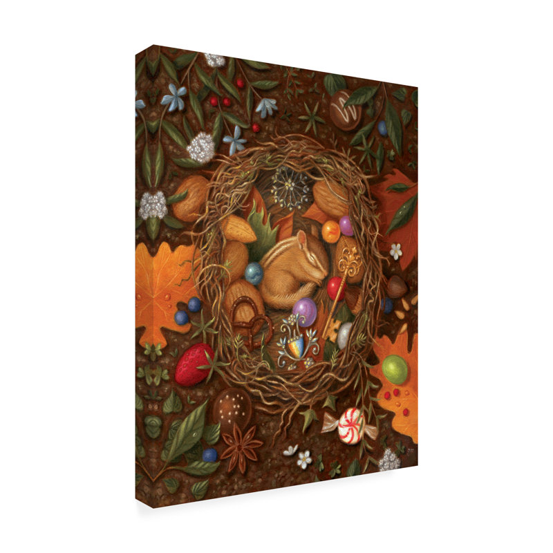 Œuvre sur toile «Gina Matarazzo», H 24 po x l 18 po