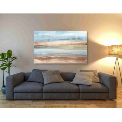 «Epic Graffiti» «Plein Air Riverscape II» par Alicia Ludwig, art mural sur toile, 54 po x 40 po
