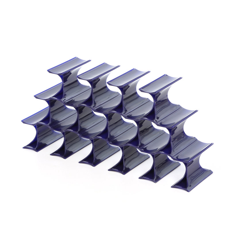 Infinity Wine Bottle Rack, Blue