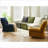 Detachable Chenille Single 360 Swivel Rocking Rocker,360 Swivel Sofa Chair & Single Sofa Lounge, Comfortable Seating for Living Room & Bedroom, Sofa-1PC-1459542889