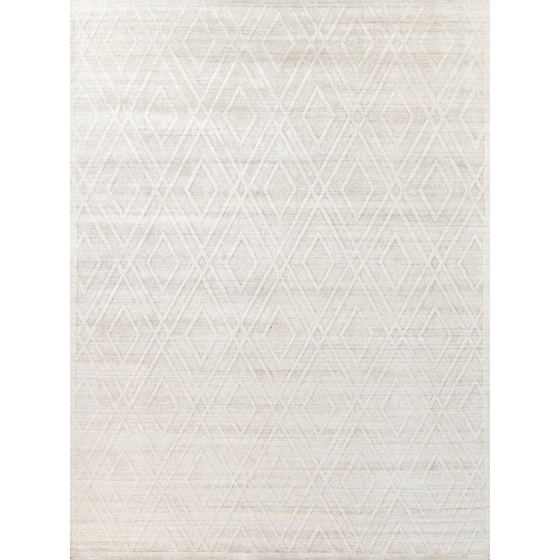 Castelli Geometric Area Rug in Ivory, Rectangle 10' x 14'