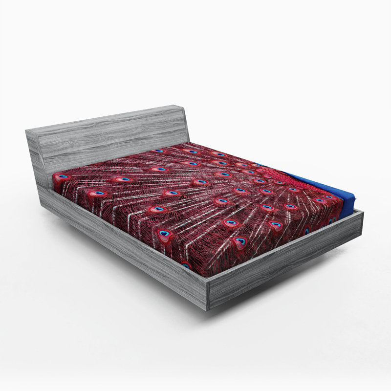 Drap-housse pour impression peacock, Drap-housse grand