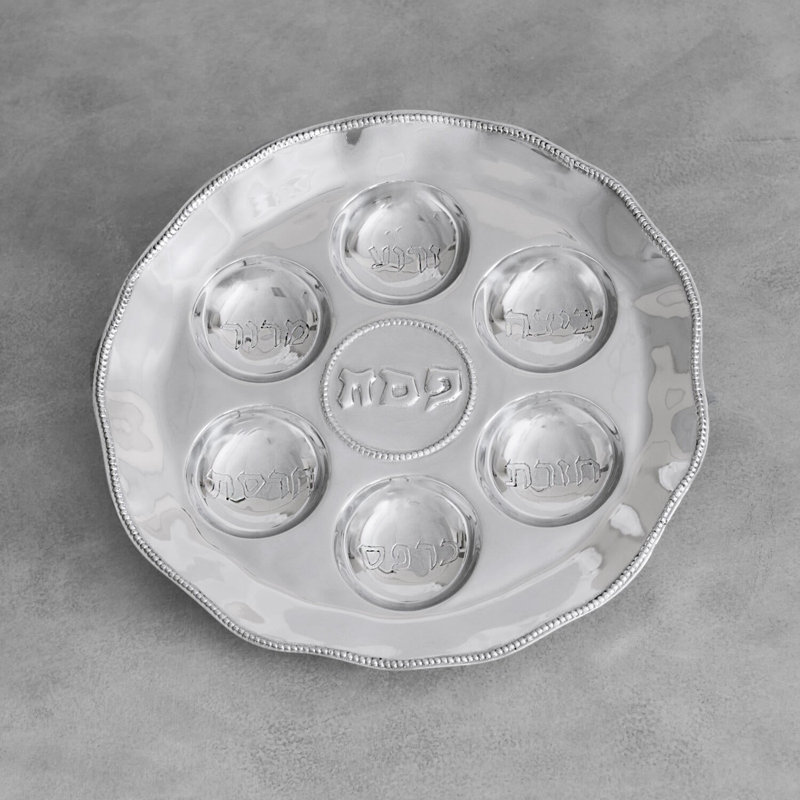 HOLIDAY Seder Plate With Pearls