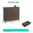 8-Drawer Dresser With Solid Wood Legs-41615547
