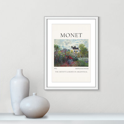 Rocchetto "Artists Garden in Argenteuil" Print