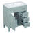 30" Bathroom Vanity With Ceramic Sink-255065074