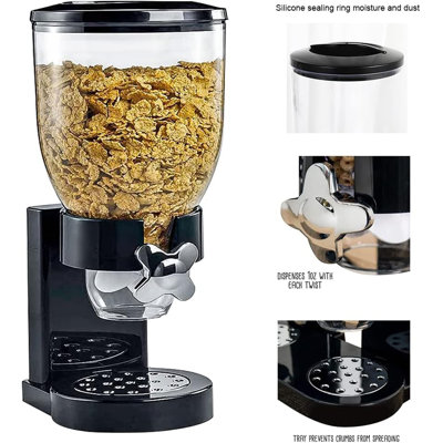 Single-Container Dry Food Dispenser