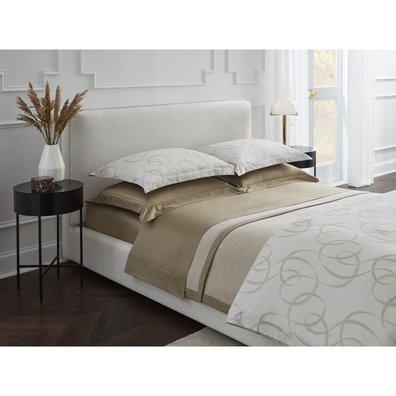 Caravino Sateen Duvet Cover, Full/Queen Duvet Cover