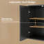 Armoire de rangement moderne avec tablettes réglables - Buffet 31,5 po pour salle à manger et vestibule-600089205