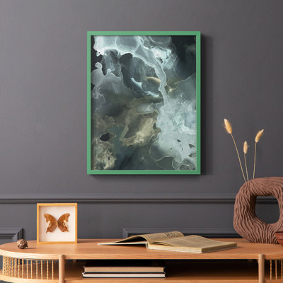 Reproduction encadrée dorée Spector II - bois massif