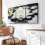 "Orchidée blanche" sur toile-1028618563