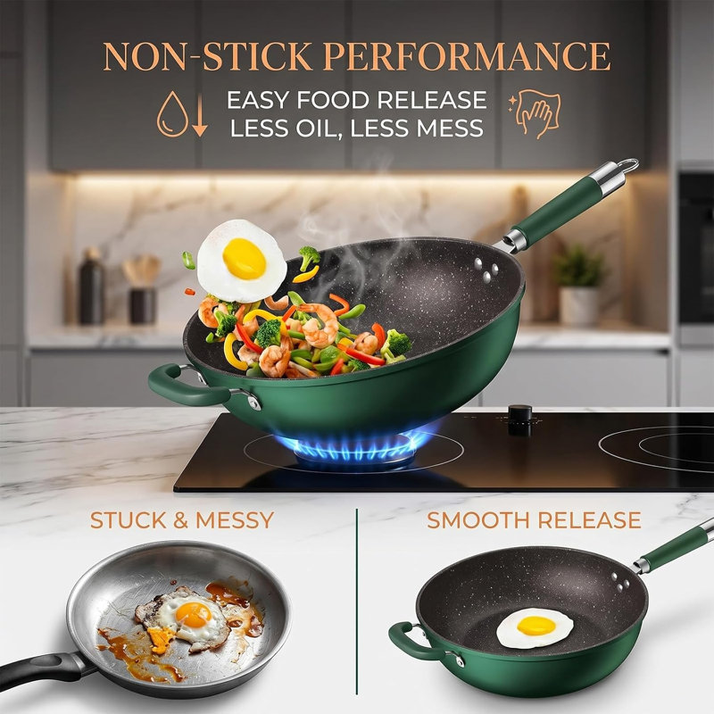 Nonstick Stir Fry Pan 34cm