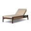 Brio Outdoor Teak Chaise Lounge