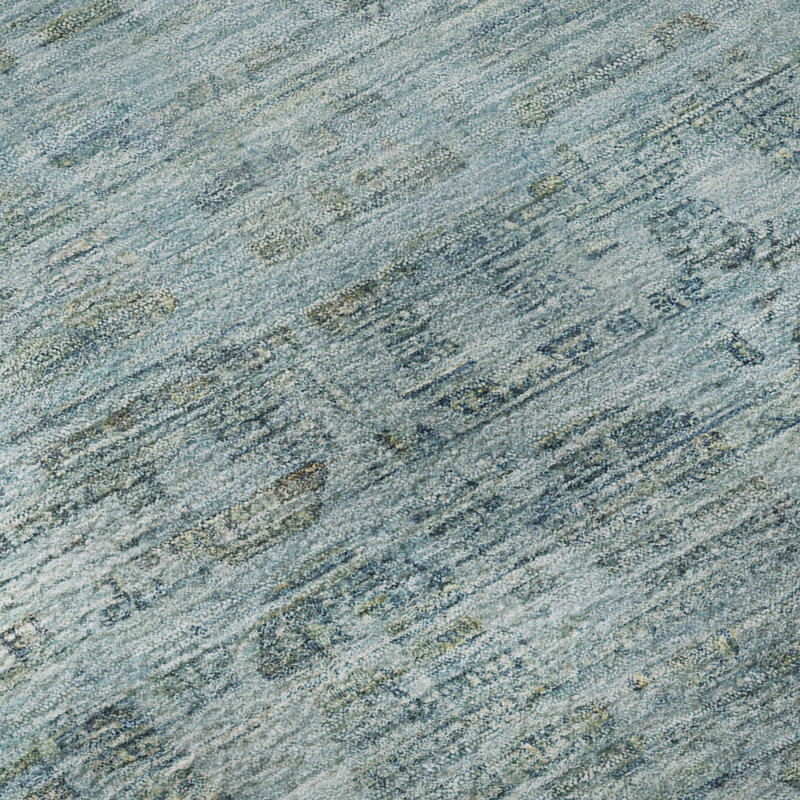 Premium Machine Washable Verlin AMF1775 Border Rug, Rectangle 5' x 7'6"