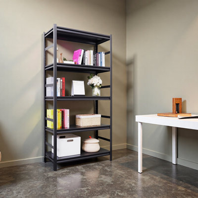 Storage Shelves 5 Tier Heavy Duty Metal Shelving Unit Adjustable Shelving Units And Storage Rack Kitchen Garage Shelf