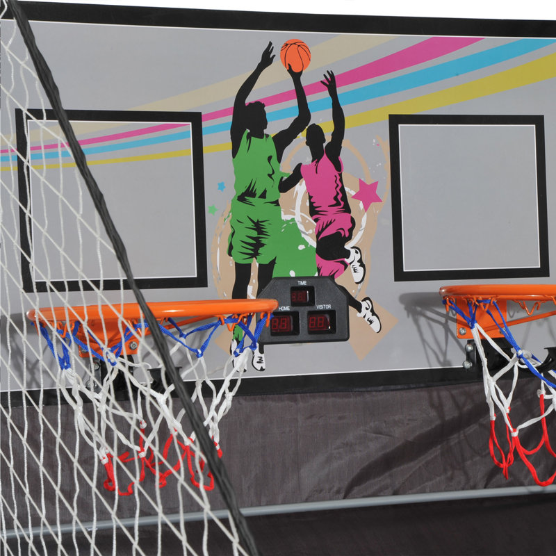 HomCom 2 Player Basketball Arcade Game