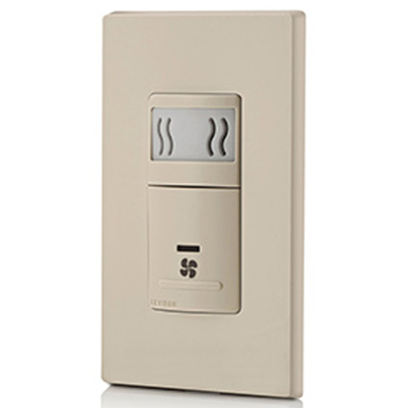 Leviton Single Pole Fan Control Fan Control Switch Light Almond 1 Pack