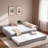 Upholstered Daybed With Trundle And Usb-476948396
